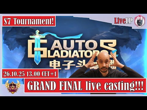 Casting the GRAND FINAL of Season 7 in Auto Gladiators - a DotA 2 Arcade Game