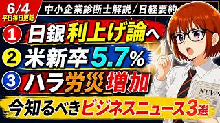 【日経解説】金利上げる理由は？アメリカではすでに。ぜひハラスメント動画をご覧ください。