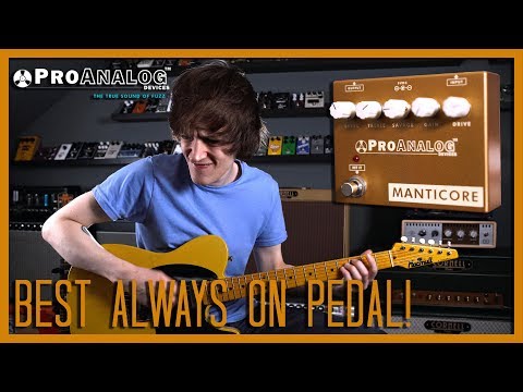 My FAVOURITE ALWAYS ON DRIVE/BOOST PEDAL!! Manticore V2 - ProAnalog Devices Demo