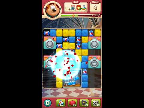 Toon Blast Level 8548 - NO BOOSTERS 🐻🐺🐱 | SKILLGAMING ✔️