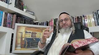 הקדמה בעניין הכוונות הפנימיות שיש בלימוד הקבוע של כל יום מימות השבוע בספר 'חק לישראל' – ביידיש (הרב מוטה פראנק) - התמונה מוצגת ישירות מתוך אתר האינטרנט יוטיוב. זכויות היוצרים בתמונה שייכות ליוצרה. קישור קרדיט למקור התוכן נמצא בתוך דף הסרטון