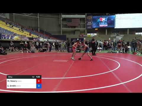 55 Kg Rr Rnd 2 - Max Nowry, Army (WCAP) Vs Cole Smith, Army (WCAP) Ebdb