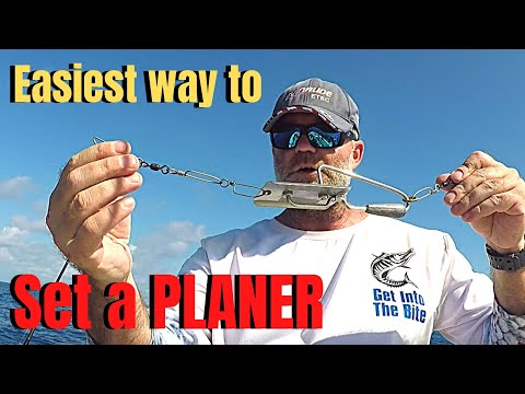 Easiest way to set a PLANER for deep sea trolling
