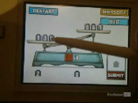 Professor Layton and the Curious Village Puzzle #006: Light Weight