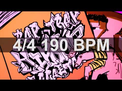 🔴 190 BPM Hip Hop Trap Drum Metronome