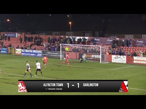 Alfreton Town 1-1 Darlington - Vanarama National League North - 2017/18
