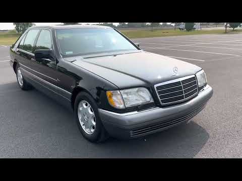 *sold*1995 Mercedes Benz S500 outdoor  walk around video!  Now live on bringatrailer.com