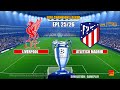 LIVERPOOL Vs ATLETICO MADRID UEFA Champions League 2025 26 Full Match Simulation