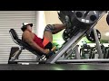 【筋トレ】レッグプレスキャノンボールスタンス 内腿に効きます