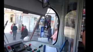 preview picture of video 'Tram city Brno_Kapsáři na lince 1'