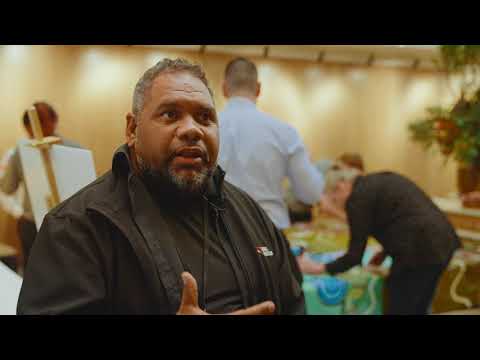 MinRes Collaborative Artwork –NAIDOC 2022, led by Nathan Mundraby