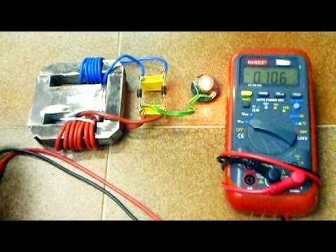 Overunity Magnet Transformer - Free Energy Generator