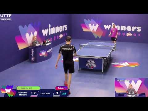 WINners CUP table 1 01.02 Gubenko Maksim - Tur Anton 18:00