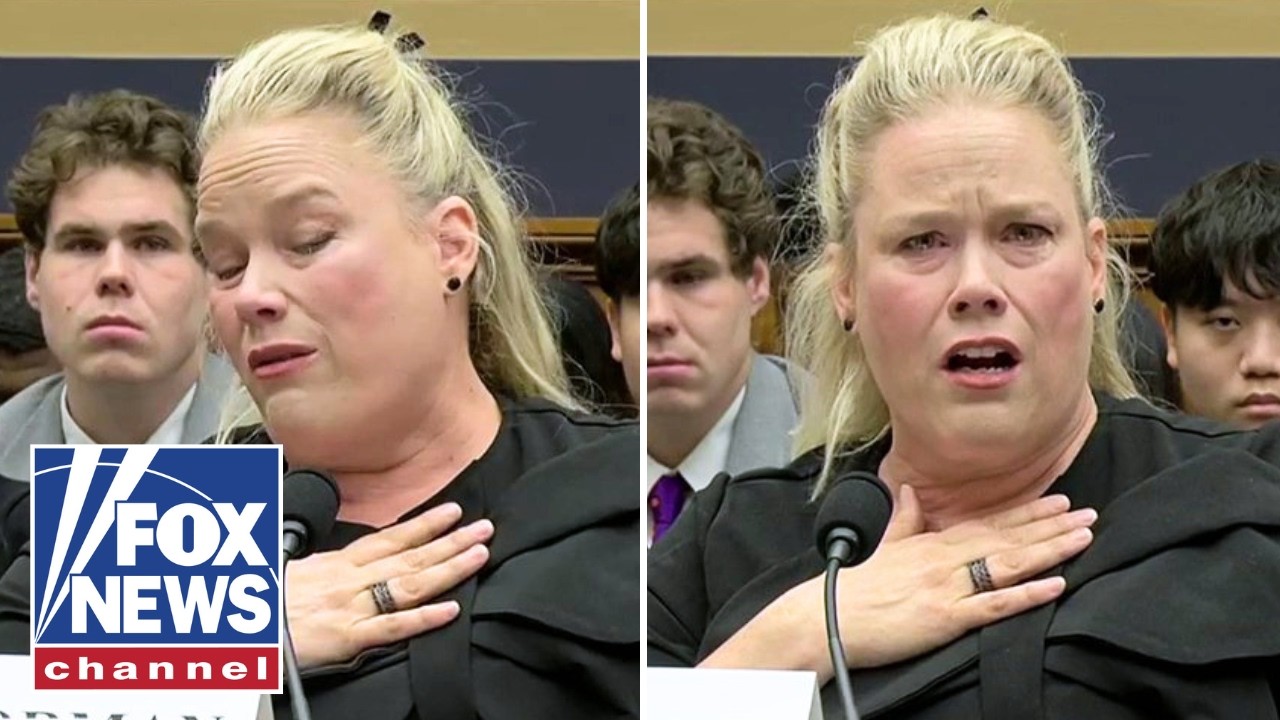 WATCH: Sheridan Gorman's mother gives emotional testimony at the Capitol