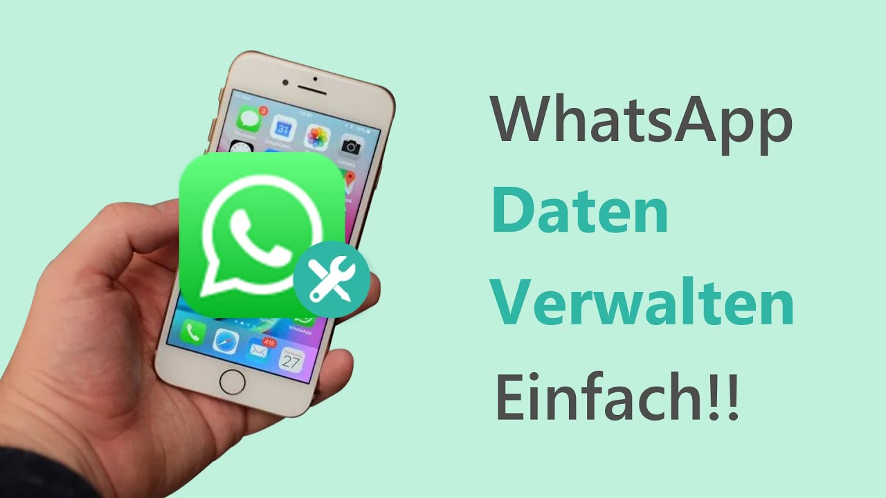 Einfaches Verwalten und Backup von WhatsApp