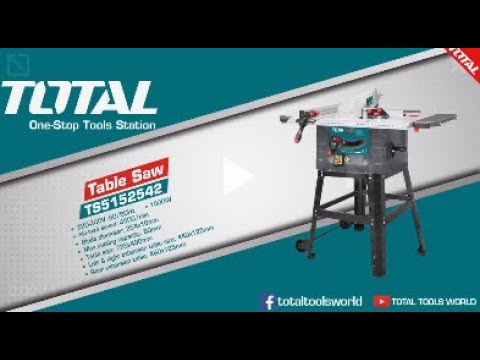 Features & Uses of Total Table Saw 1500W