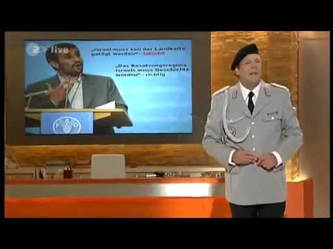 Georg Schramm: Der zukünftige Iran-Krieg - Neues aus der Anstalt - Bananenrepublik Video-Thumbnail von YouTube