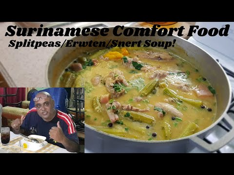 Surinamese Split Peas Soup/Erwten Soup! Delicious!