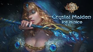 Crystal Maiden T15 Abyss Map Boss King Kaom Path of Exile [ 2.6 ]