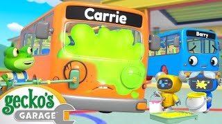 Download lagu Gecko Paints the Bus! | Gecko's Garage | Trucks For Children | Cartoons For Kids mp3 Download lagu Gecko Paints the Bus! | Gecko's Garage | Trucks For Children | Cartoons For Kids mp3