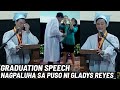 Gladys Reyes Pina IYAK Ng Kanyang ANAK Sa Isang Madamdaming Graduation Speech As Class SALUTATORIAN