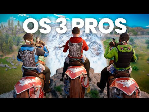 3 PROS Dominando um Servidor Europeu de Rust