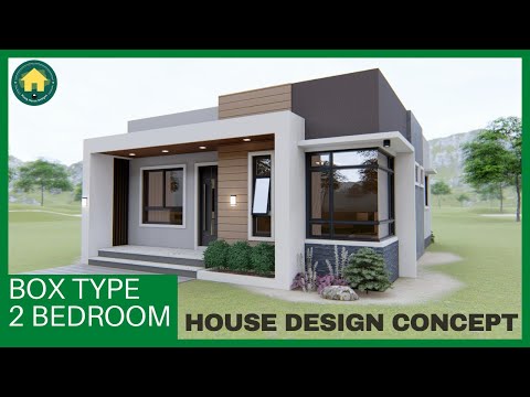 2 BEDROOM BOX TYPE HOUSE DESIGN IDEA