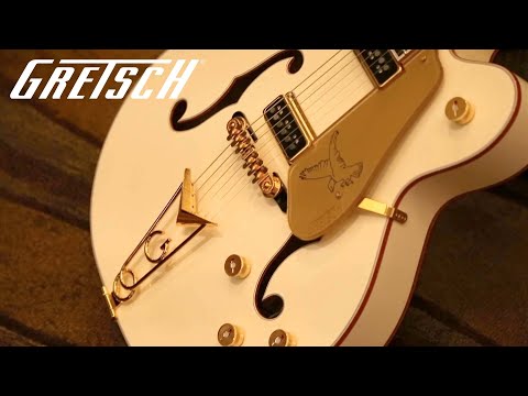 Gretsch G6136-55 Vintage Select Edition Falcon WHT image 5