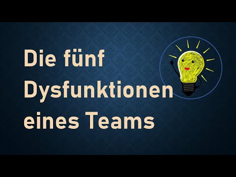 Team Performance - The 5 Dysfunctions of a Team