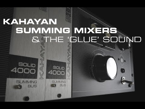 Kahayan Kahayan Epsilon 32-500 with solid 4000 summing bus image 6