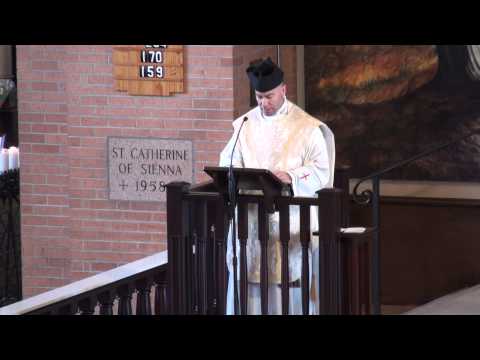 Misa del Domingo 5-22-11 parte 2 Homilia en Ingles