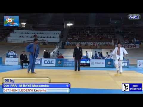 Judo 2010 World Cup Men Vienna: Massamba M Baye (FRA) - Levente Ledenyi (HUN) [-90kg]