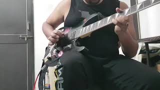 Great White - Love is a lie full cover with solo.