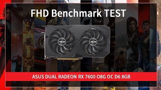 ASUS DUAL 라데온 RX 7600 O8G OC D6 8GB_동영상_이미지