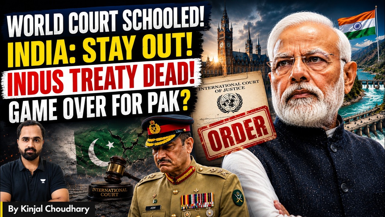 Pakistan Shocked - India THRASHES Permanent Court Of Arbitration! Rejects Indus Treaty Order! Kinjal