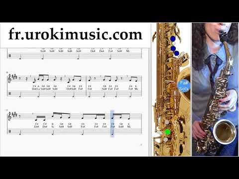 Cours de Saxophone (Ténor) The Chainsmokers - Sick Boy Tuto Partitions um-ih829