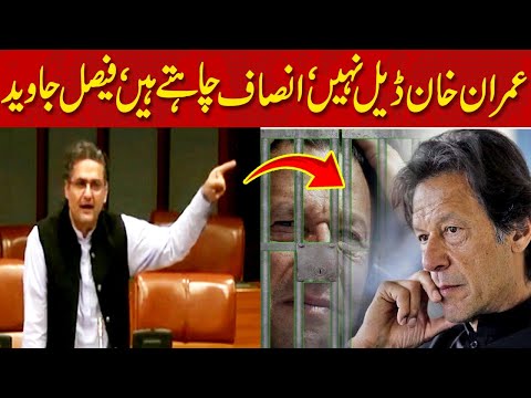 عمران خان ڈیل نہیں ، انصاف چاہتے ہیں، فیصل جاوید