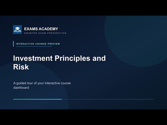 Preview of CII R02: Investment Principles and Risk