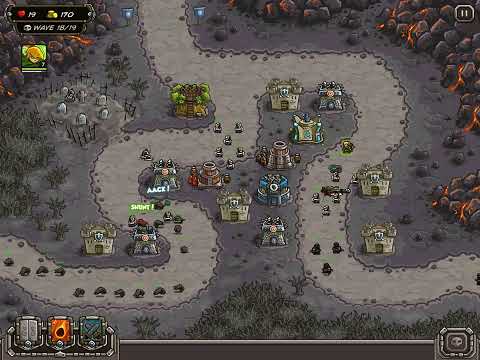Kingdom Rush (Level 10 - The Wastes) 3 Stars