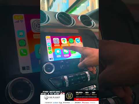 Ford Mustang  | Our SYNC 2 To SYNC 3 Upgrade Service #carplanetuae #fordmustang