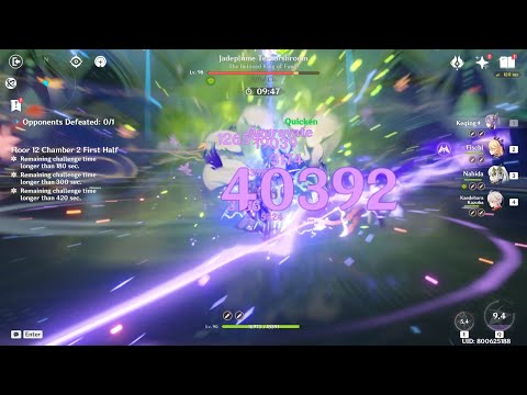 KEQING + FISCHL = AGGRAVATE DAMAGE++