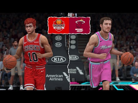 NBA2K21 MODDED | SHOHOKU at HEAT | GAMEPLAY