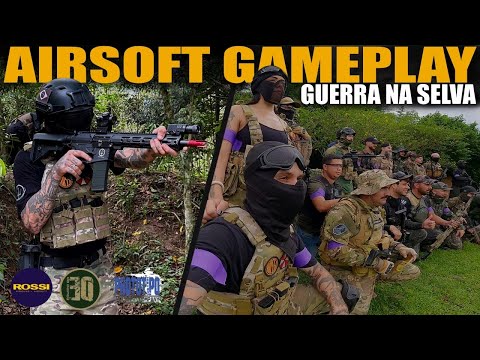 INSANE AIRSOFT GAME IN THE WOODS - GAMEPLAY WITH NEPTUNE 10 PLUS - JUNGLE WAR COURT