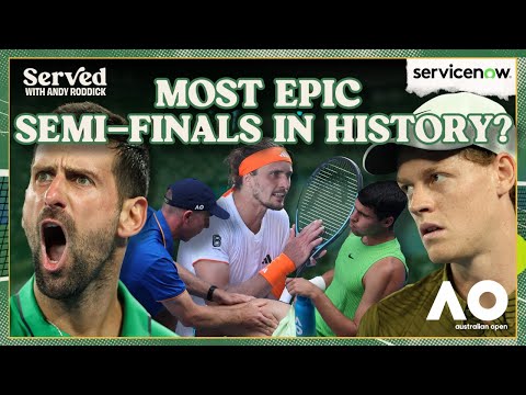AO SEMI-FINAL MADNESS! 🚨 Novak Defeats Sinner + Alcaraz v Zverev Controversy | Andy Roddick Reacts