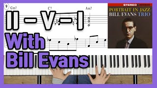 Bill Evans - Bill Evans style II-V-I voicing practice by HAWAGON 曲谱