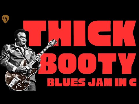 Thick & Groovy Blues Jam Track in C  (Freddie King Style)