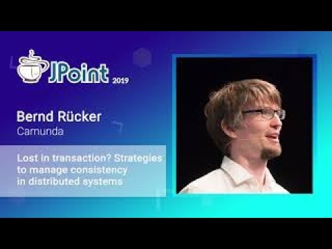Bernd Rücker — Lost in transaction  Strategies to manage consistency in distributed systems