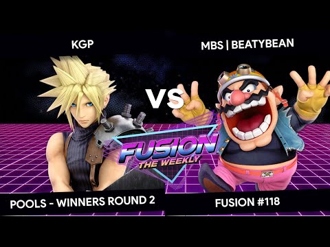 Fusion #118 - KGP (Cloud) vs BeatyBean (Wario) - Pools - Winners Round 2