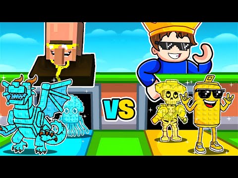 0 To 100 Trillion GOLD V/s DIAMOND Only Brainrot  Challenge in Steal A Brainrot Roblox!!!