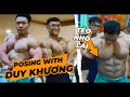 CHEST DAY & POSING with DUY KHƯƠNG | TÔI ĐANG TEO DẦN
